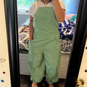 Green Free People Jumpsuit